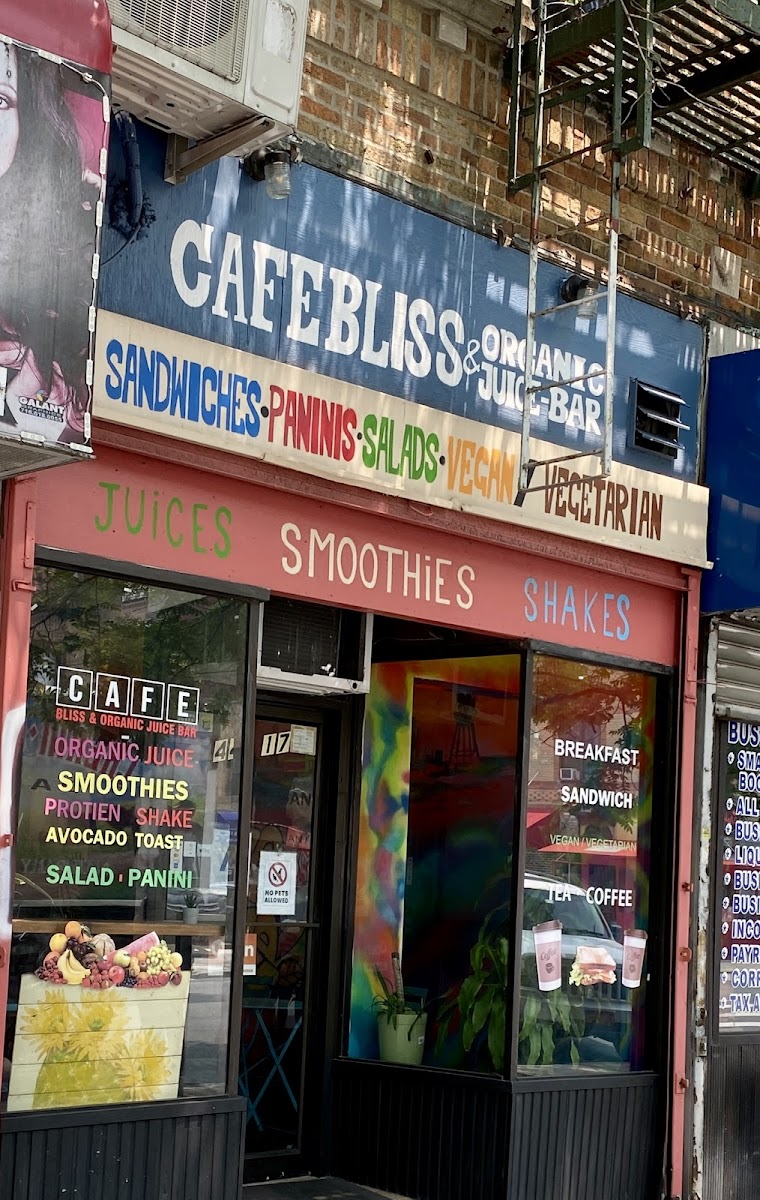 Cafe Bliss And Organic Juice Bar